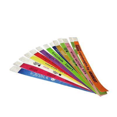 Evenementen en festivals Gebruiksscenario's Gepersonaliseerde Tyvek Armband met QR-code