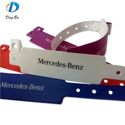 PVC Vinyl Identificatie Armband Armbanden voor evenementen en festivals Geen Perlen