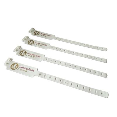 PVC-plastiek polsband voor evenementen Productie waterdicht eenmalig armband