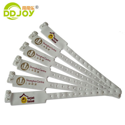 PVC-plastiek polsband voor evenementen Productie waterdicht eenmalig armband