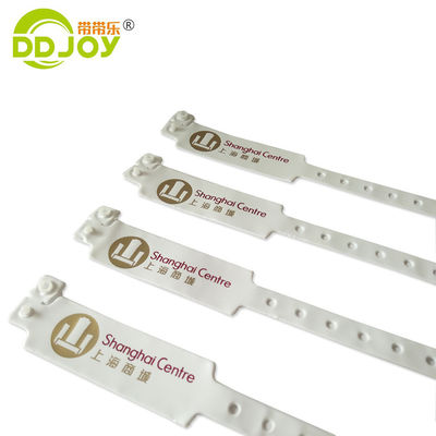 PVC-plastiek polsband voor evenementen Productie waterdicht eenmalig armband