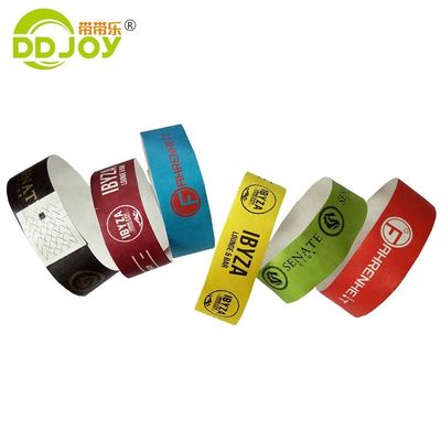 Kleurenprinten voor grafische afbeeldingen 1 Kleur Dupont papier/Tyvek Vergadering Toelating Armband