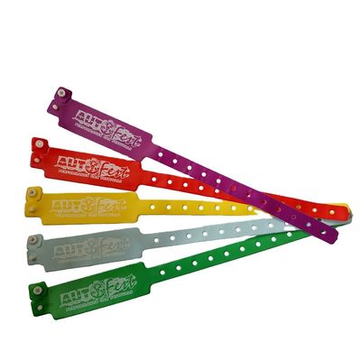 Onbeperkt gebruiksscenario's Persoonlijke polsband met aangepast logo 250*25mm/250*16mm