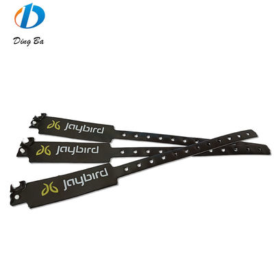 Onbeperkt gebruiksscenario's Persoonlijke polsband met aangepast logo 250*25mm/250*16mm