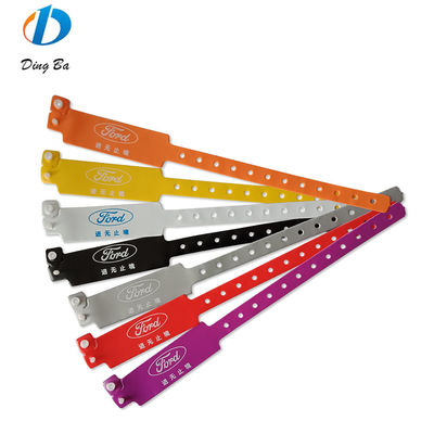 Onbeperkt gebruiksscenario's Persoonlijke polsband met aangepast logo 250*25mm/250*16mm