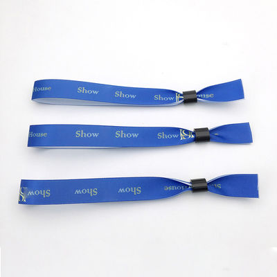 Eenmalige RFID polyesters/band polsband voor festivalfeesten 13.56 MHZ