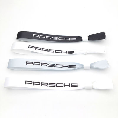 Eenmalige RFID polyesters/band polsband voor festivalfeesten 13.56 MHZ