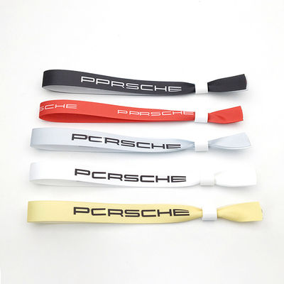 Eenmalige RFID polyesters/band polsband voor festivalfeesten 13.56 MHZ