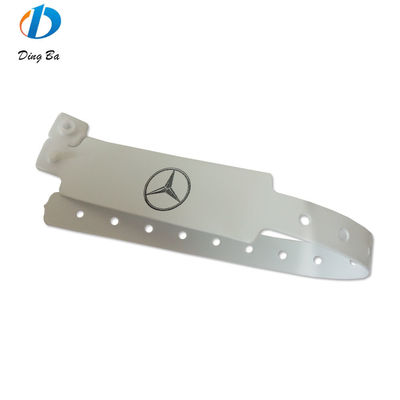 Waterdicht PVC Plastic Vinyl Armband 250*25mm Breed Forme alleen voor Festivaltoegang