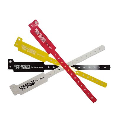 Armbanden Juwelen Type Custom Logo Waterdicht PE Snap Lock Armband voor zwembad