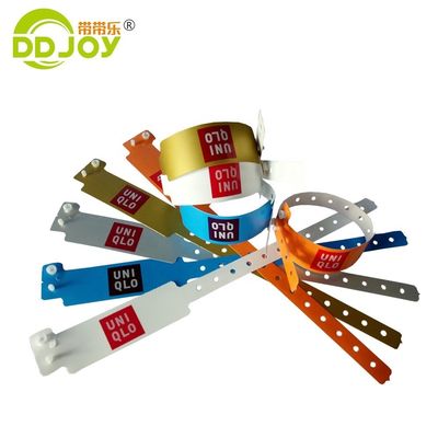 Armbanden Juwelen Type Custom Logo Waterdicht PE Snap Lock Armband voor zwembad