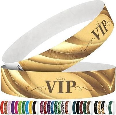 250 Pack 3/4" Leopard Tyvek Armbanden voor teambuilding