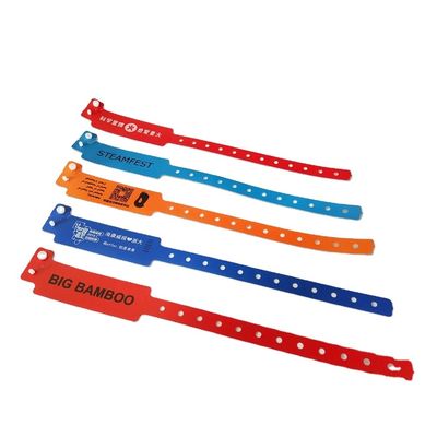 Custom Logo Volwassenengrootte Plastic/Paper/Composite Armband voor stijlvolle festival evenementen