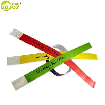 Drukgelegenheid Partijbenodigdheden Traanbestendig Armband Wegwerppapier Armband Tyvek