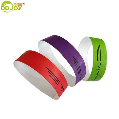Drukgelegenheid Partijbenodigdheden Traanbestendig Armband Wegwerppapier Armband Tyvek