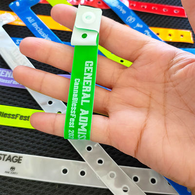 Waterdicht RFID gevarieerd Neon Plastic/Vinyl Armband Custom Armband voor festivals