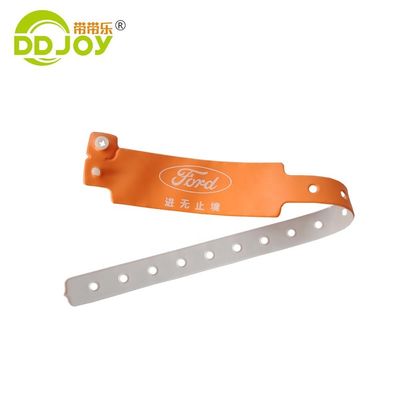 Mensen Custom Logo Vinyl / PVC Armband voor Design Entertainment Events Festival Gifts