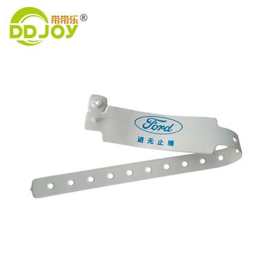 Mensen Custom Logo Vinyl / PVC Armband voor Design Entertainment Events Festival Gifts