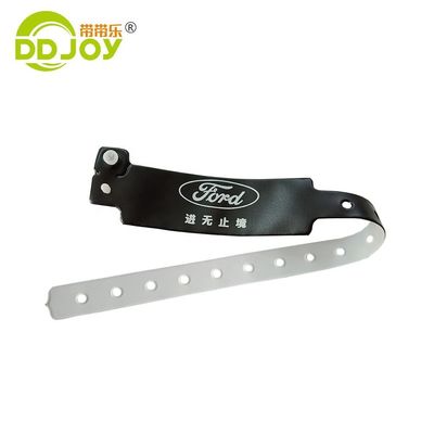 Mensen Custom Logo Vinyl / PVC Armband voor Design Entertainment Events Festival Gifts