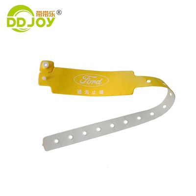 Wegwerpevenement Feestfeest Zachte vinyl Comfortabele milieuvriendelijke PVC polsband
