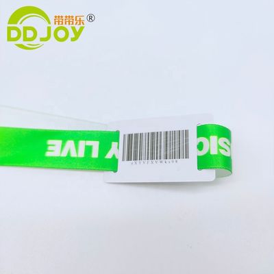Custom 13.56 MHZ RFID Polyester Armband voor Concertfeest Feestelijke Evenementen