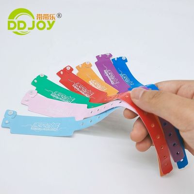 DDjoy Festival Events Printing Custom Vinyl PVC Plastic Armband voor VIP-toegang