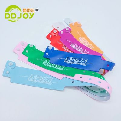 DDjoy Festival Events Printing Custom Vinyl PVC Plastic Armband voor VIP-toegang