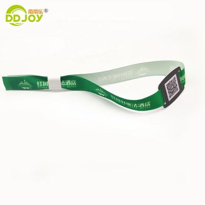 Gepersonaliseerde 100pcs/zak Rfid stof geweven armband voor VIP klant identiteit festival