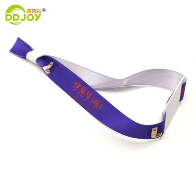 Gepersonaliseerde 100pcs/zak Rfid stof geweven armband voor VIP klant identiteit festival