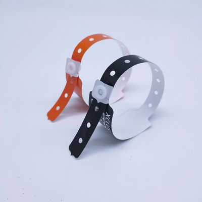 250*25mm/250*19mm PE polsband VIP Toegang tot park/evenementen/festival ISO9001 gecertificeerd