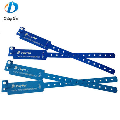 Hotel Resort QR-code polsband nieuwste composiet plastic armband met PE hoofdsteen