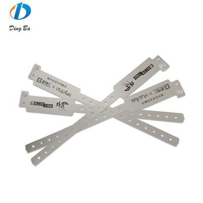 Hotel Resort QR-code polsband nieuwste composiet plastic armband met PE hoofdsteen