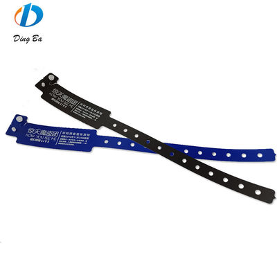 Hotel Resort QR-code polsband nieuwste composiet plastic armband met PE hoofdsteen