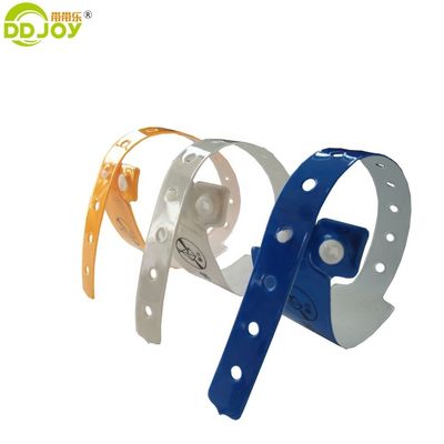 Andere stijl concertkaartje vinyl pvc polsband plastic armband voor hotelklant logo
