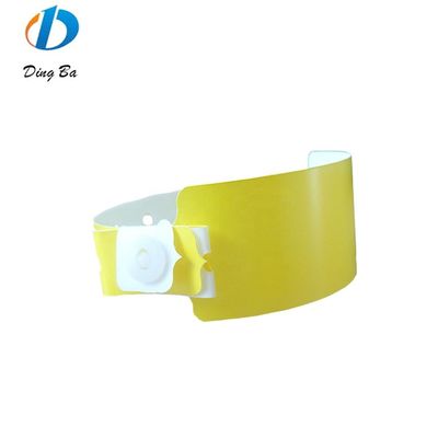 Gepersonaliseerd logo Plastic Armbanden Kleurrijke Gele Rode Witte Blauwe Composite Armband