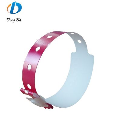 Gepersonaliseerd logo Plastic Armbanden Kleurrijke Gele Rode Witte Blauwe Composite Armband