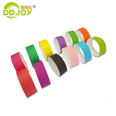 Zilkdrukkerij Kleurplaten 100pcs TWR25 papieren armbanden voor speciale evenementen en festivals