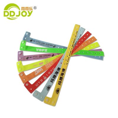 250*25mm/250*16mm vinyl plastic polsband voor veilige verzending via UPS DHL EMS Fedex TNT