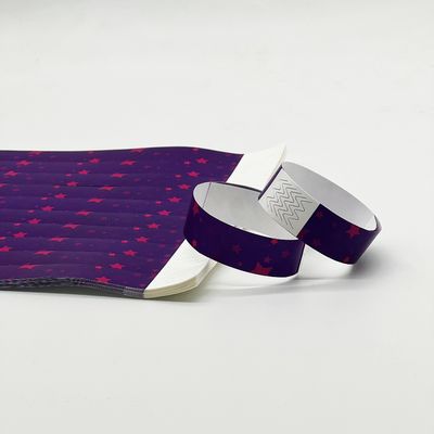 Entertainment Event Armband op maat met gedrukt DuPont Design Toegangsbewijs