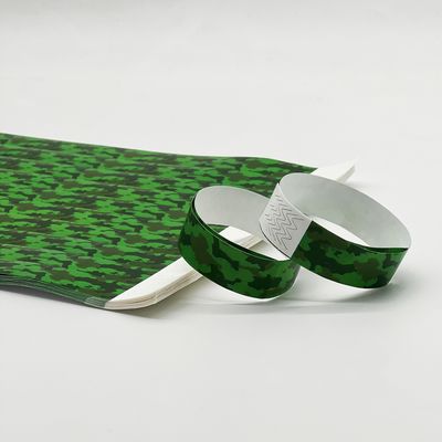 Entertainment Event Armband op maat met gedrukt DuPont Design Toegangsbewijs