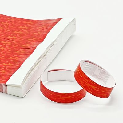 Voorraad voor evenementen Waterdichte papieren armband met NFC-functie en RFID