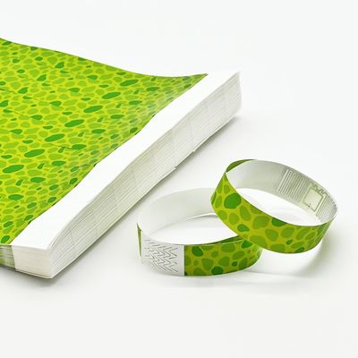 Voorraad voor evenementen Waterdichte papieren armband met NFC-functie en RFID