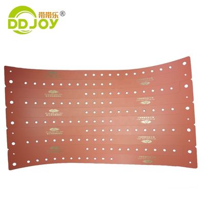 DingBa Custom Plastic Armband 250*25mm Breed Gevormd Armband Voor Cartoonliefhebbers
