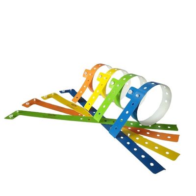 Composite materiaal ID armbanden Custom waterdicht L-vorm PE polsband voor evenementen feest