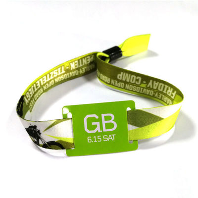Gepersonaliseerde grootte RFID thermisch afdrukpapier polsbandjes voor medische chipherkenning