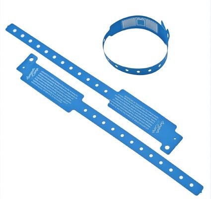 Gepersonaliseerde grootte RFID thermisch afdrukpapier polsbandjes voor medische chipherkenning