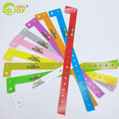 Gebeurtenis Anti-allergie Custom Waterproof CMYK LOGO Composite polsband voor pretpark