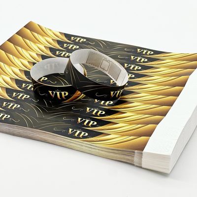 Gebeurtenissen Feestgebruiksscenario's Custom Logo Printed RFID Armbanden met NFC-functie