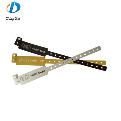 Aangepaste polsband voor cadeau DingBa verkoopt blauwe plastic-composite materiaal armband