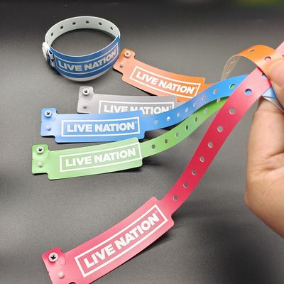 Shanghai PVC materiaal vinyl polsbanden voor evenementen
